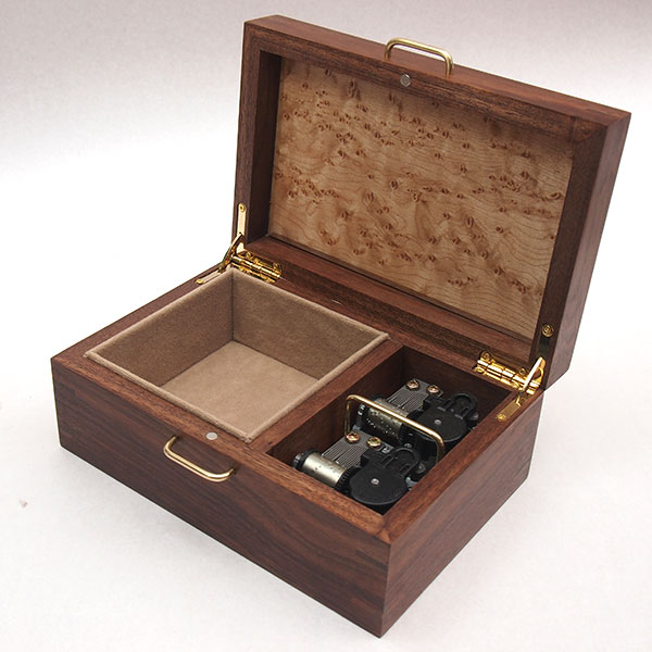 クウォドラントヒンジを使ったオルゴールボックス | つくる人をシゲキ