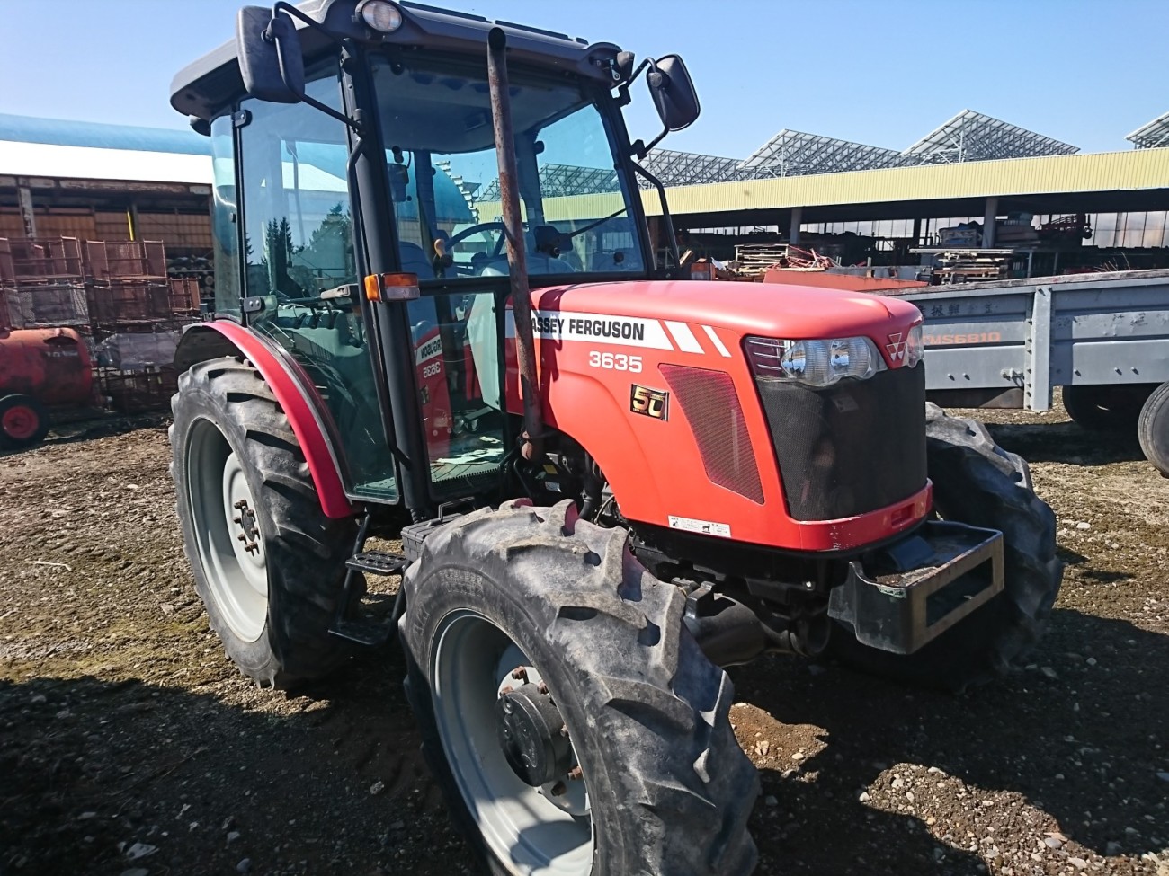 トラクター[MF] – 3635 - 中古農機 トラクター 重機 カーポート 販売