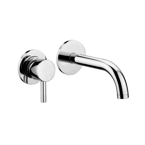 水栓金具 シングルレバー壁付け混合水栓 PAFFONI STICK SK006CR60 L