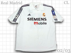 レアル・マドリード ADIDAS ユニフォームショップ 2001-2001 2002-2003