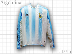 アルゼンチン代表 ADIDAS ユニフォームショップ 2004-2005 ワールド