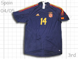 スペイン代表 ADIDAS ユニフォームショップ ユーロ2004使用モデル Home