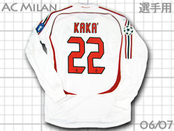 選手実着モデル ACミラン 2006-2007 ユニフォームショップ AC Milan O.K.A.