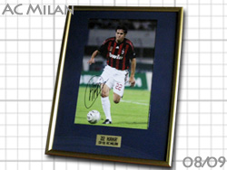 ACミラン 直筆サイン入りフォト AC Milan 2008-2009 ベッカム