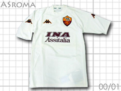 ASローマ ユニフォームショップ O.K.A. AS roma 2000-2001 イタリア