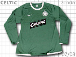 セルティック 選手用 ユニフォームショップ 2006-2008 Celtic Home