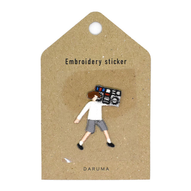 ワッペン 刺しゅうステッカー アダム（8680） 色番4 オカダヤ(okadaya