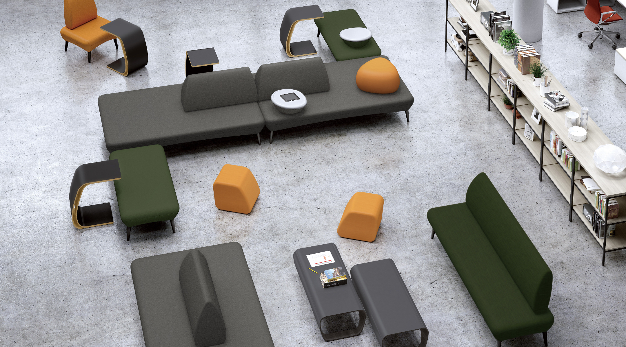 NAGARE（ナガレ）｜ソファ・ラウンジチェア｜株式会社オカムラ