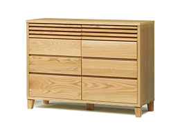 バジル チェスト（レッドオーク）