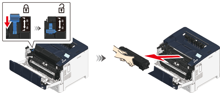 トナーカートリッジを交換する | OKI