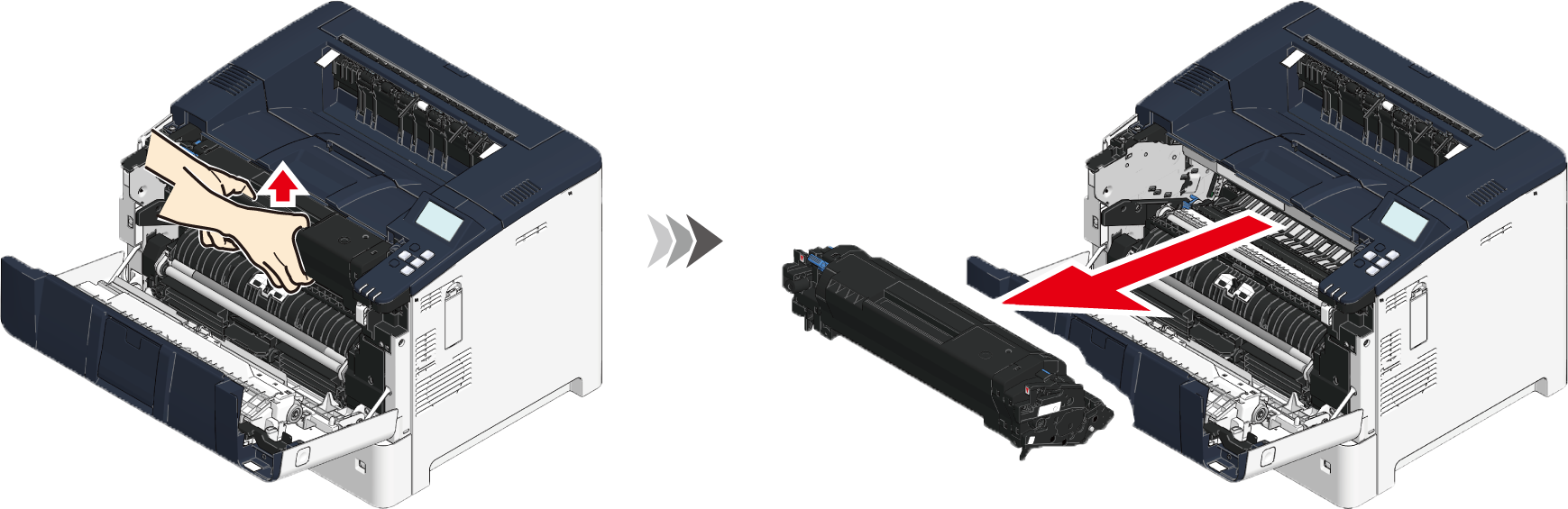 イメージドラムを交換する | OKI