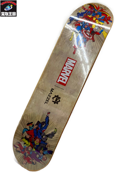 Happyくじ MARVEL | MAZZEL LAST賞 スケートボードデッキ 未開封