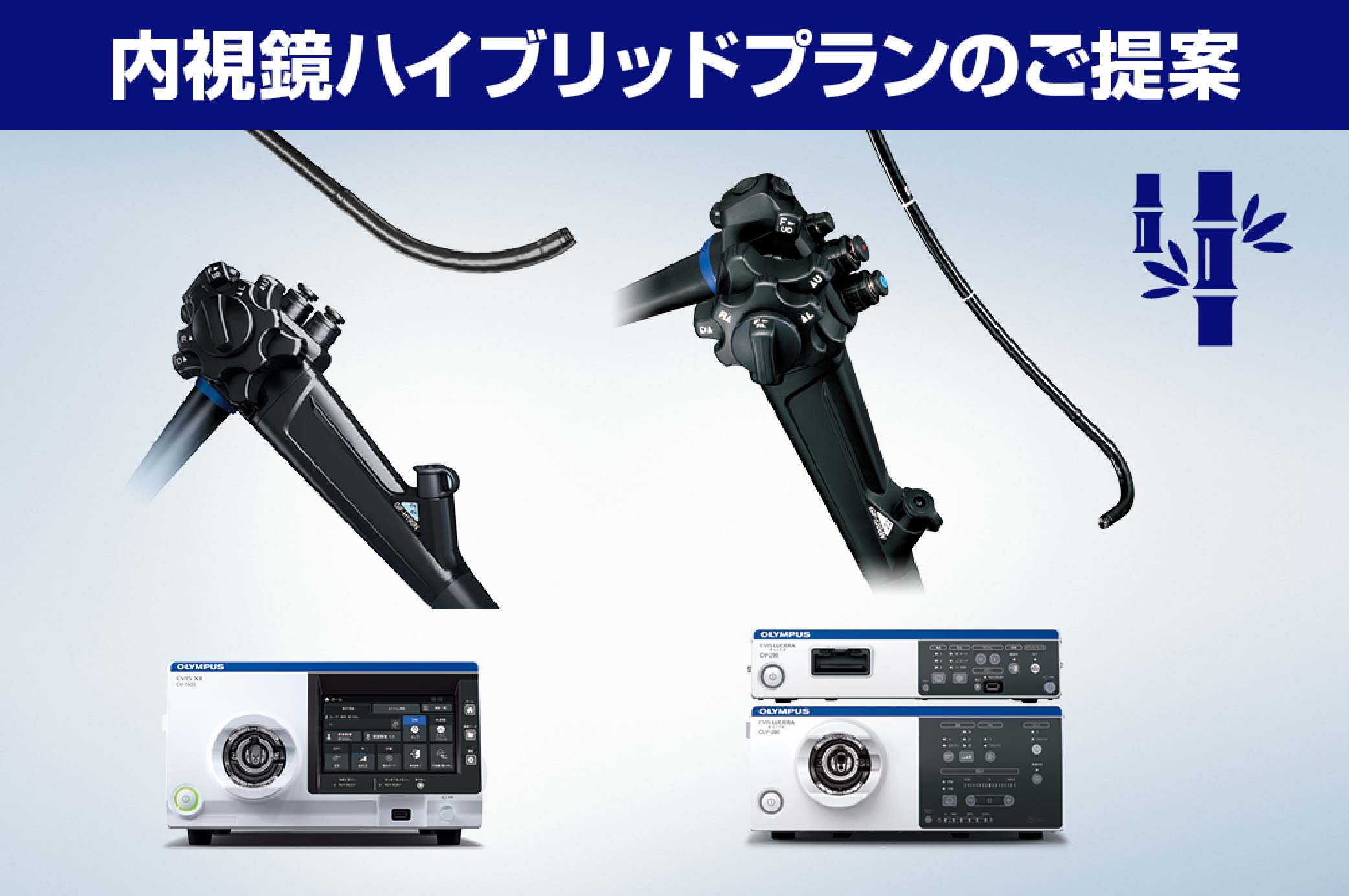 消化器内視鏡システム ハイブリッドプラン | オリンパス医療ウェブ