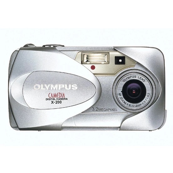 コンパクトデジタルカメラ：CAMEDIA（キャメディア）X-200：カメラ製品