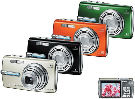 オリンパス ニュースリリース： 光学5倍ズーム搭載の第3弾、800万画素