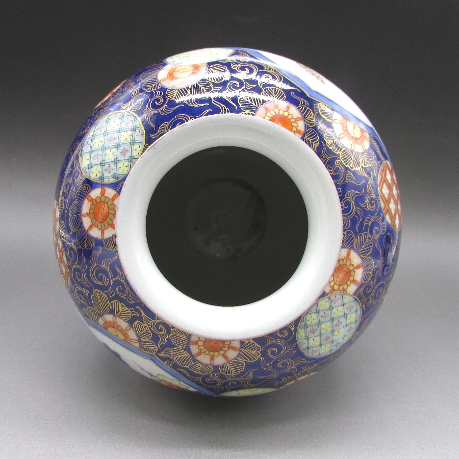 有田焼 深川製磁 花魚文花瓶一対 - 敬誠アート [ 公式 ]