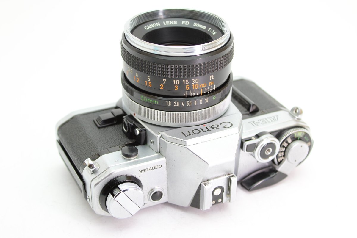 CANON AE-1 シルバー FD 50mm F1.8 #L4 Canon AE-1 + 50mm f1.8 (#3457