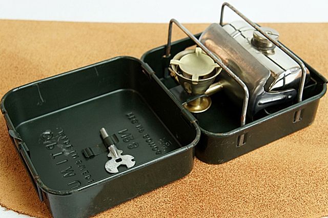 OPTIMUS オプティマス No.8 ストーブ アルミケース 箱スト 初期型