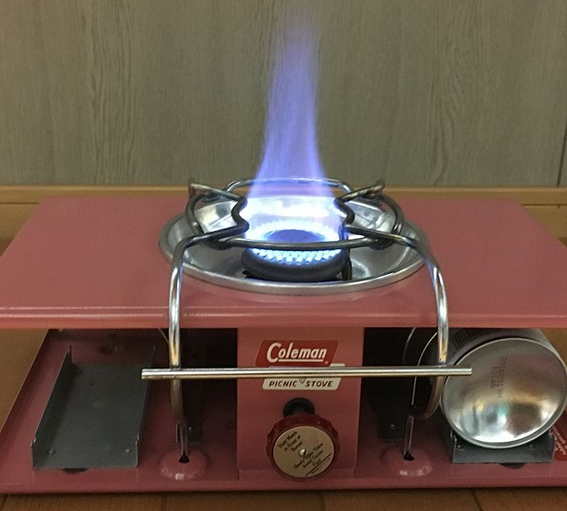 Coleman コールマン ピクニックストーブ カセットガス化 改造＆火力UP