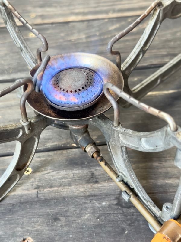 Coleman パワーマックス X2改 ストーブ CB缶仕様 オールドキャンプ