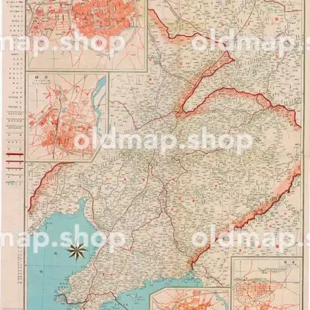 満州 – 古地図素材データのダウンロード販売-oldmap.shop