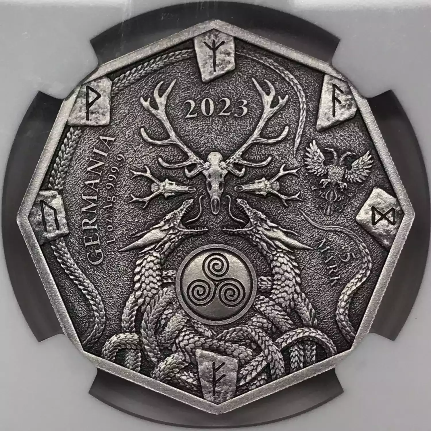 2023 1 oz Silver NGC MS-70 Witchcraft:Seeress Ritual Private Issue