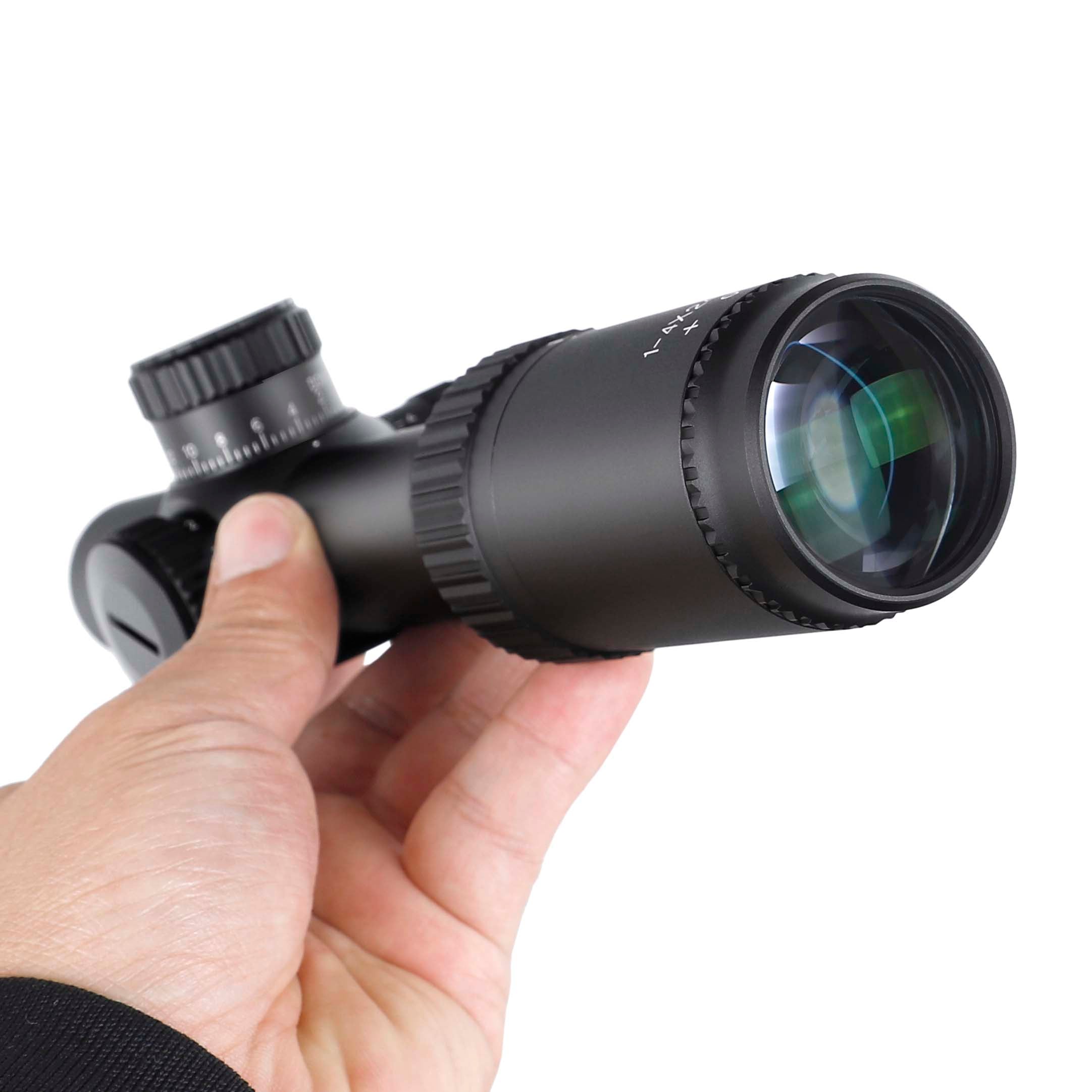 ohhunt® WR 1-4X24 SFP コンパクトライフルスコープ 1-4倍 LPVO光学系