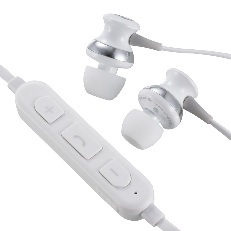 AudioCommワイヤレスイヤホン ホワイト [品番]03-1151｜株式会社オーム電機