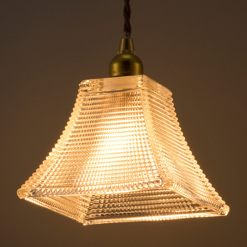 ペンダントライト ガラスセード Cタイプ 電球別売 [品番]06-4163｜株式