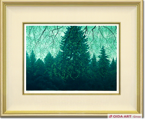 東山魁夷 春兆 | 絵画など美術品の販売と買取 | 東京・銀座 おいだ美術