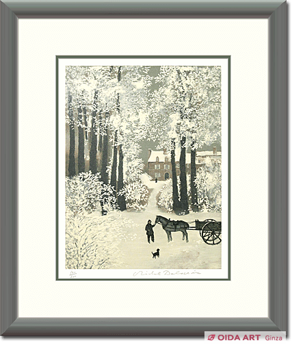 ドラクロワ 雪のノルマンディー | 絵画など美術品の販売と買取 | 東京