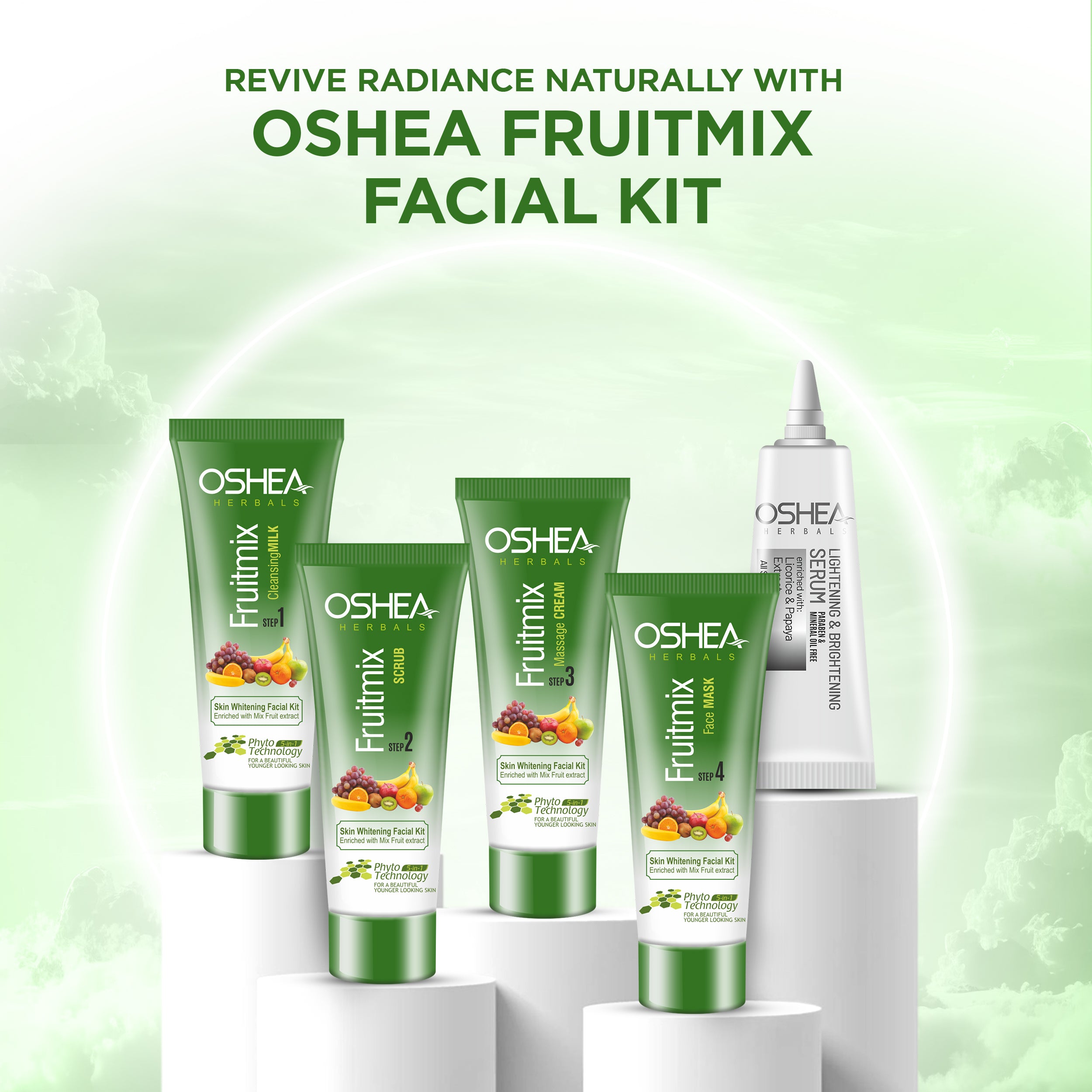 Buy Fruit Facial Kit for Instant Glow | Oshea Herbals