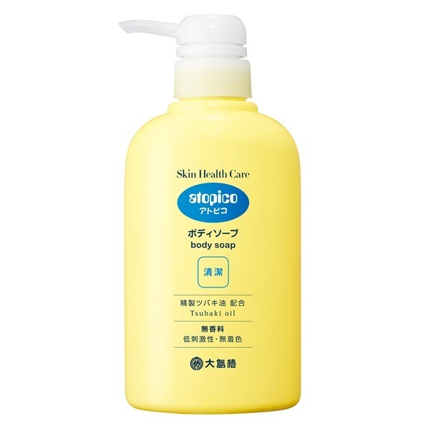 アトピコSHC ボディソープ | 大島椿公式オンラインショップ