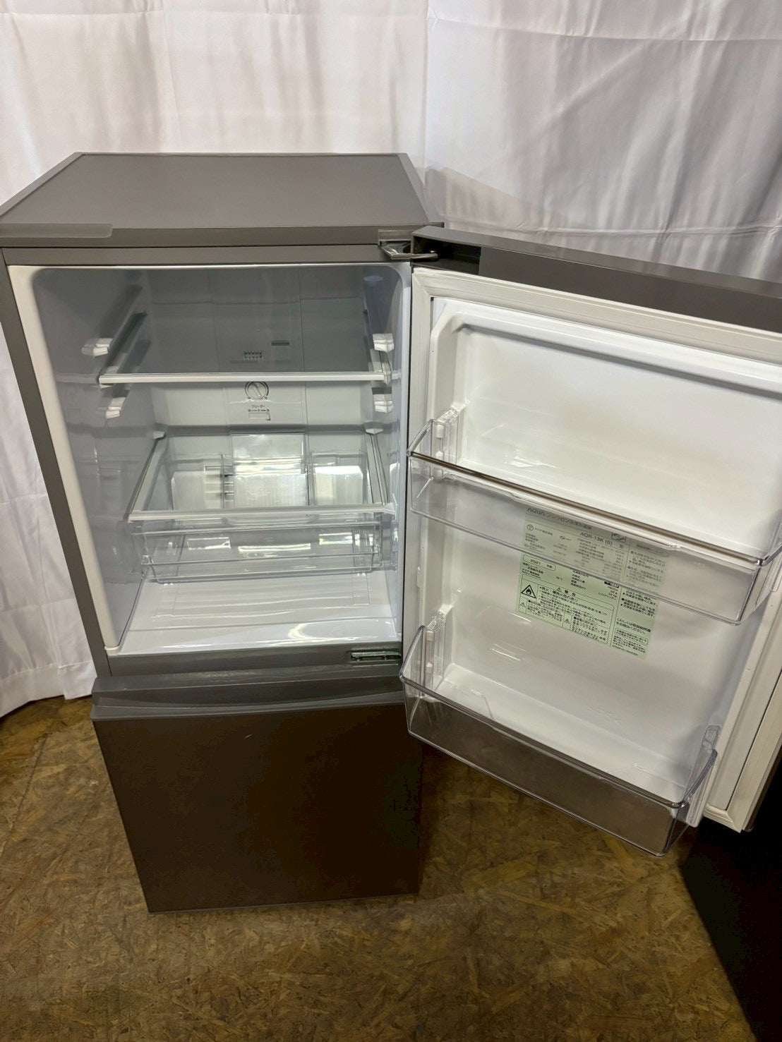 AQUA 2ドア冷蔵庫 AQR-13K 2021年製126L – お宝電気市場