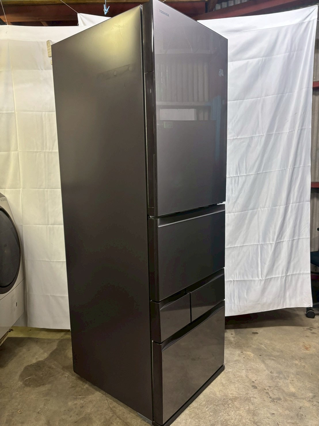 12ヶ月保証】東芝 5ドア冷蔵庫 GR-V470GZ 2023年製 465L 右開き – お宝