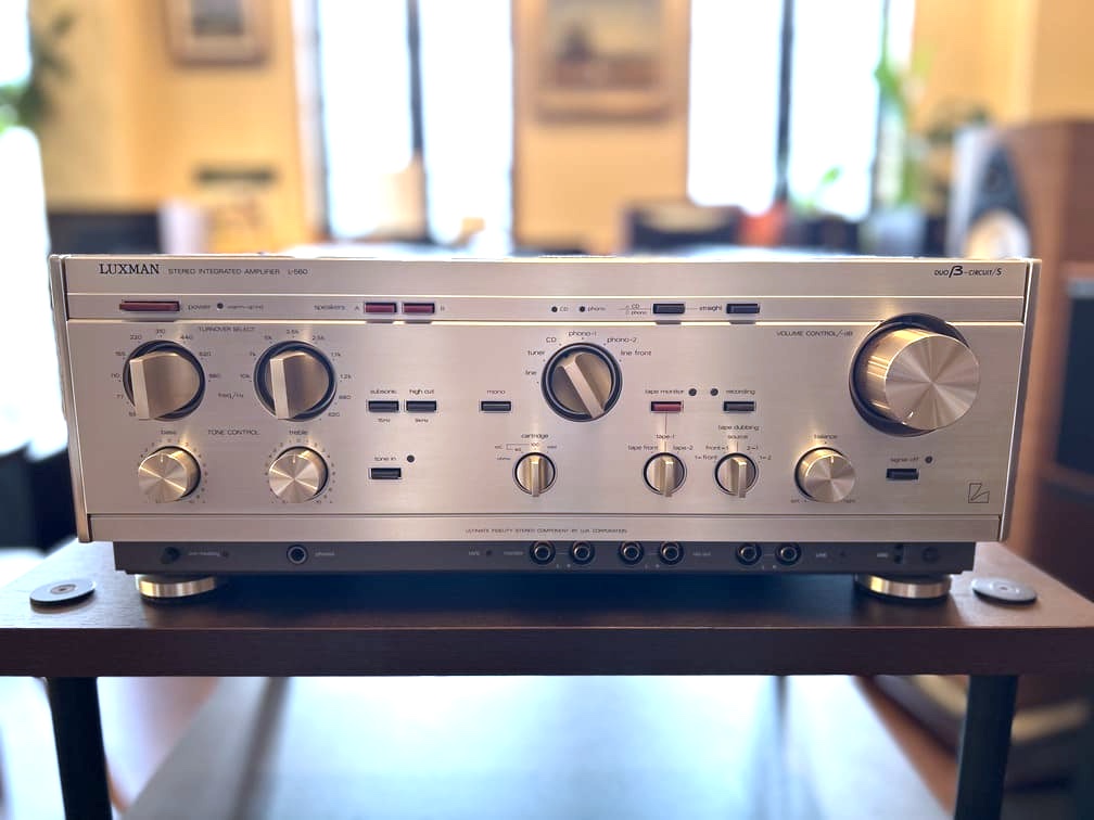 中古品特価！】LUXMAN/プリメインアンプ/L-560 高級オーディオ,ピュア