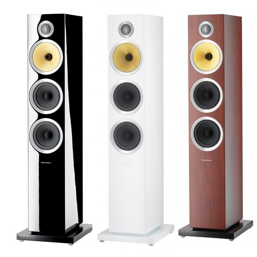 Bowers & Wilkins CM8 フロアスタンド型スピーカー 木目調 B&W