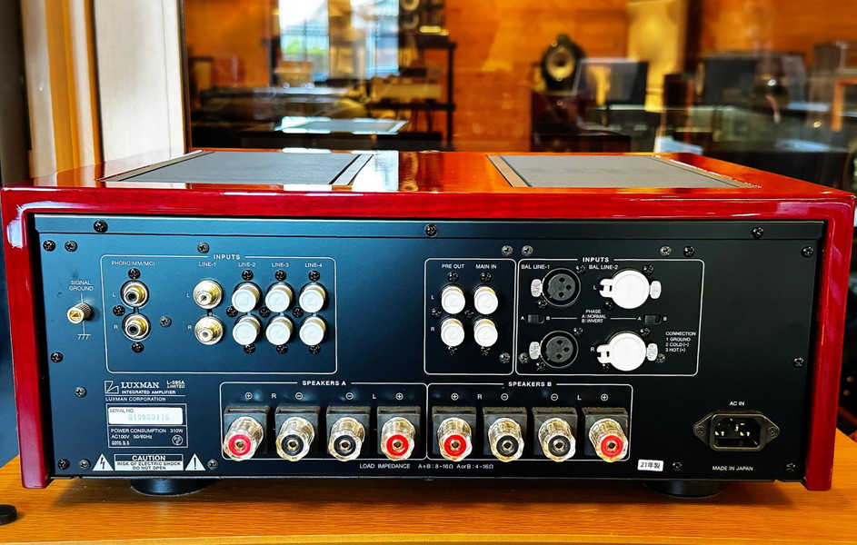 LUXMAN/プリメインアンプ/L-595A Limitedのご紹介です。