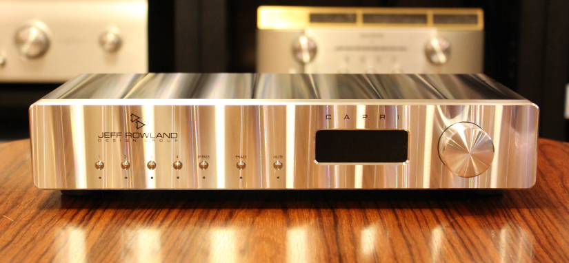 Jeff Rowlandのプリアンプ「Capri S II」の中古品のご紹介です。
