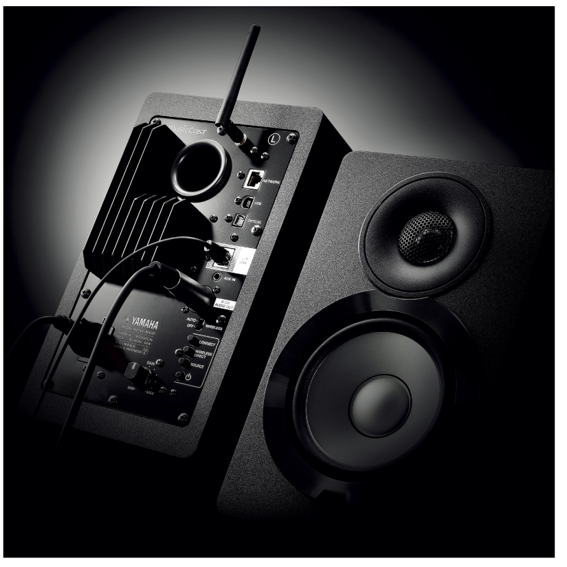 YAMAHAのスタジオモニタースタイルのネットワーク・パワードスピーカー