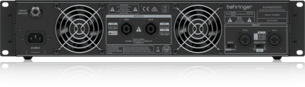 BEHRINGER(ベリンガー)/パワーアンプ/NX6000 -DJ機材アナログレコード
