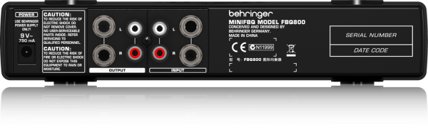 BEHRINGER(ベリンガー)/エフェクター/FBQ800 MINIFBQ(グラフィック