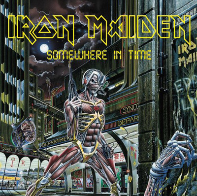 IRON MAIDEN(LP 180g重量盤)SOMEWHERE IN TIMEをご紹介するページです。