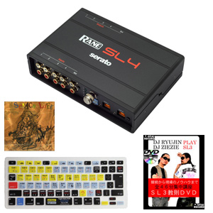 RANE/Scratch Live 4(SL4)セットの紹介です。