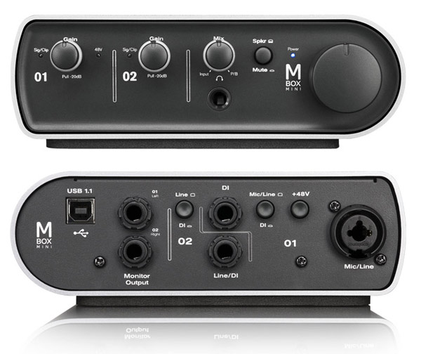 AVID/オーディオ・インターフェイス/Mbox Mini(Pro Tools Express