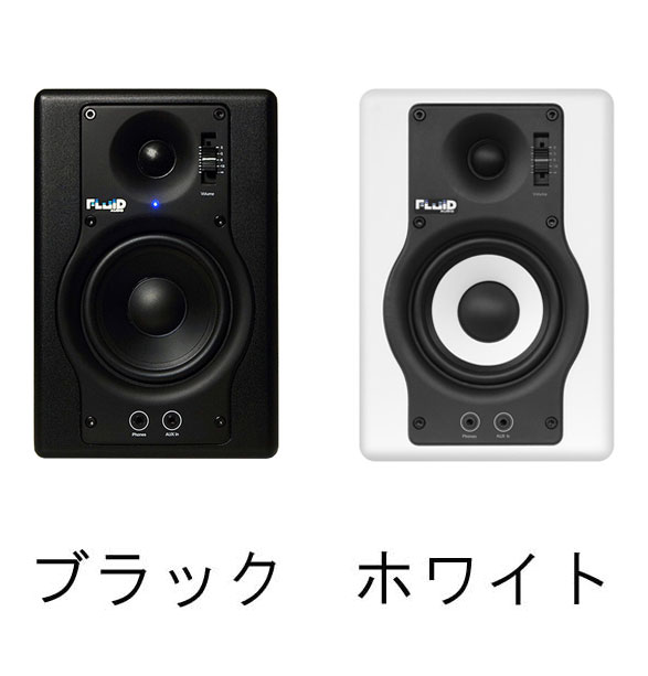 Fluid Audio社のモニタースピーカー、F4,F4Wのご紹介です。