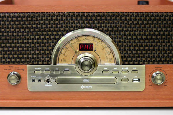 ION Audio/Bluetooth対応レコード・カセット・ラジオ・CD・一体型