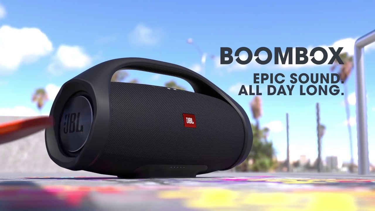 JBL/ポータブルスピーカー/Boombox【外部機器充電可/20000mAh/連続再生