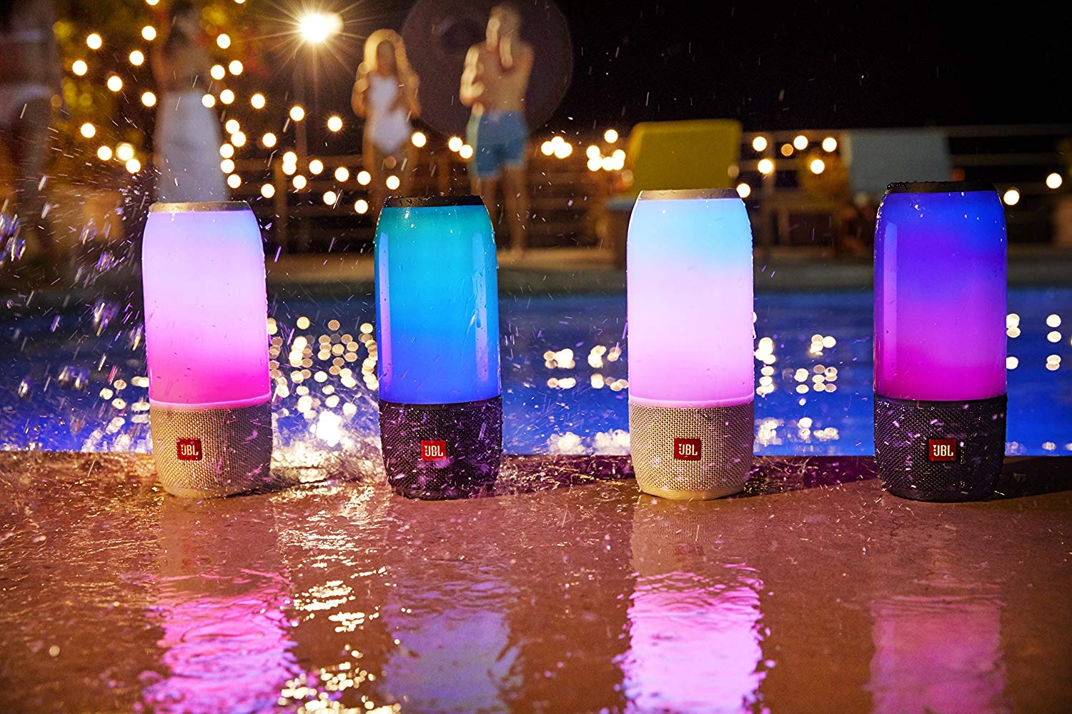 音に合わせてLEDが光る！】JBL/ポータブルスピーカー/Pulse 3【IPX7