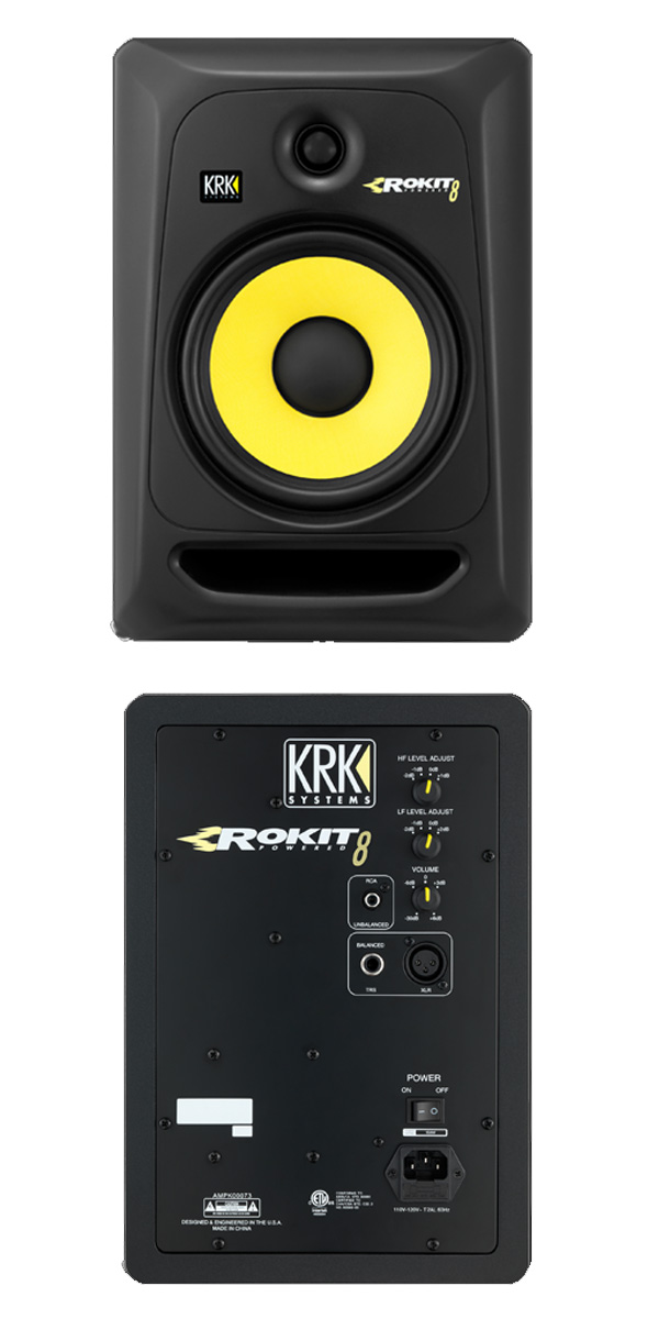 クリエーターに愛され続ける定番モニタースピーカーKRK ROKIT 8 G3とは？